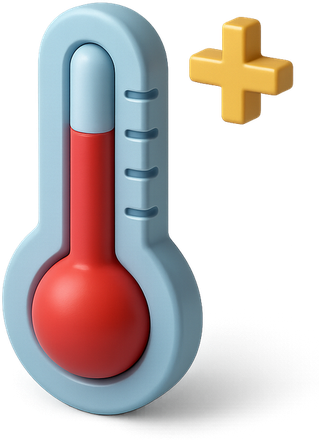 3D thermometer