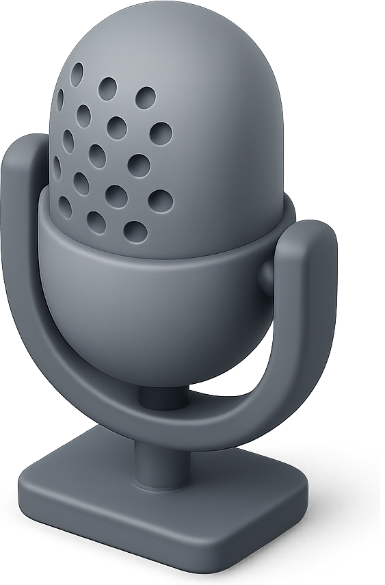 Large 3D studio microphone