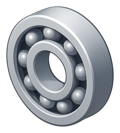 Steel skateboard bearing