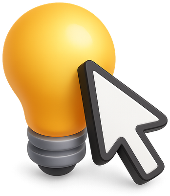 3D lightbulb
