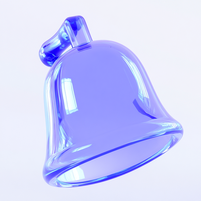 Glass bell