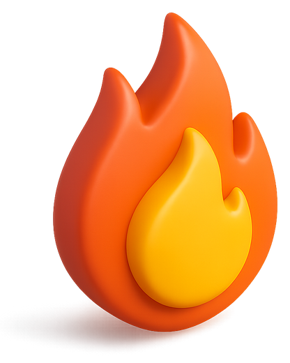 3D flame