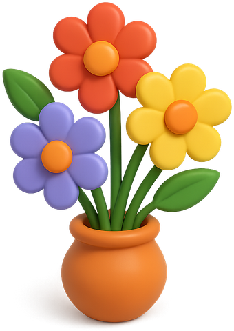 Flowering kalanchoe in a pot